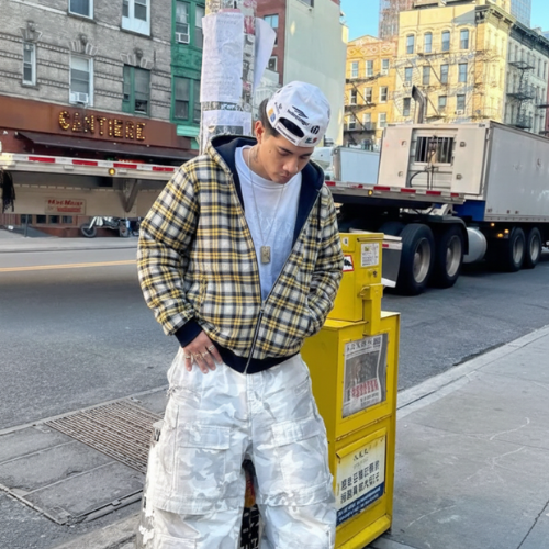 Double Face Zip Hoodie