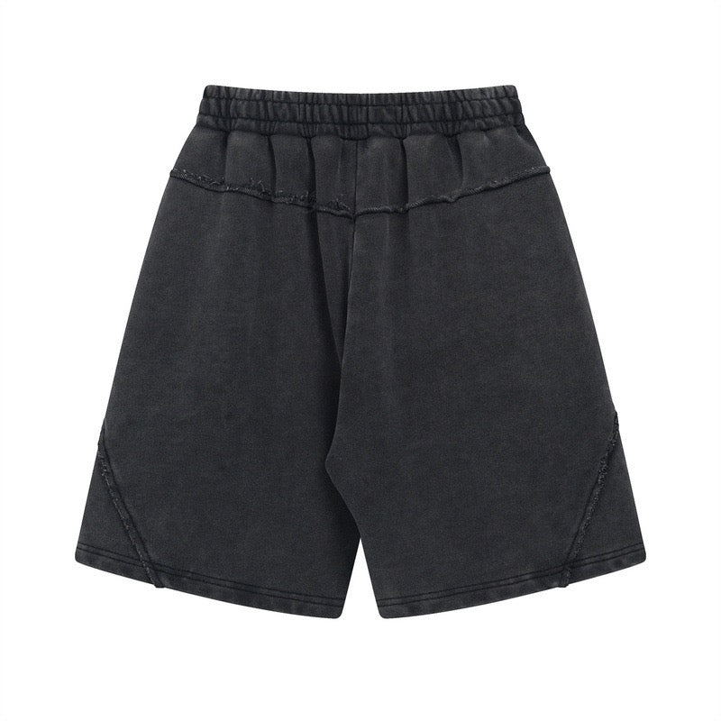 Black Drift Jogger Shorts