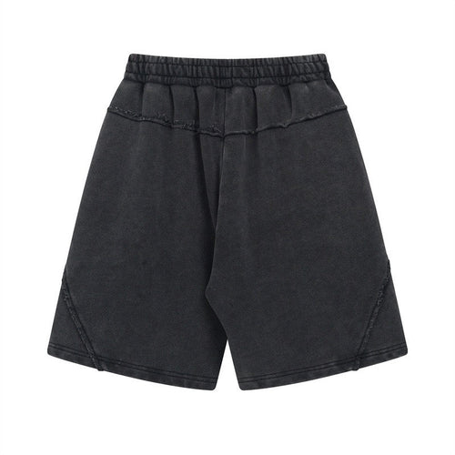 Black Drift Jogger Shorts