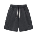 Black Drift Jogger Shorts