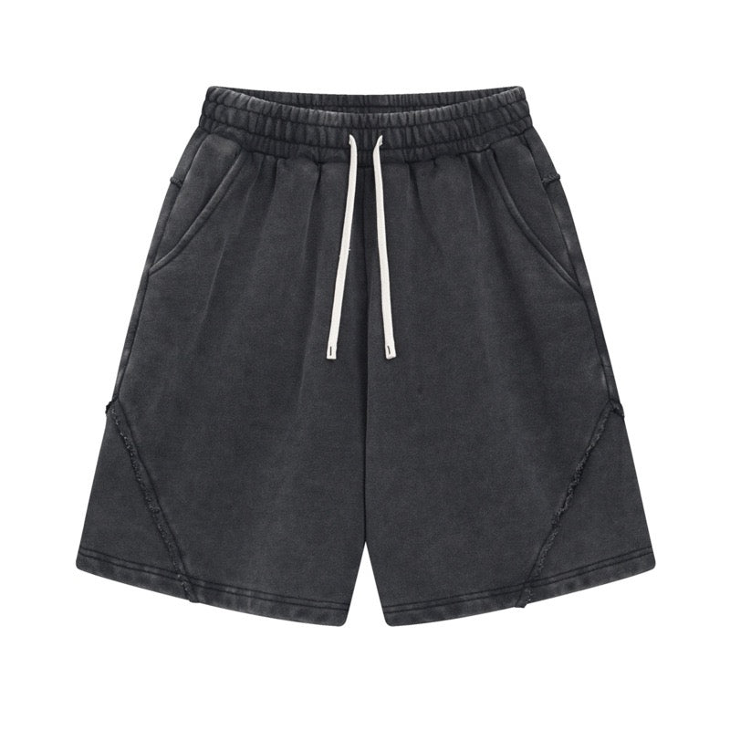 Black Drift Jogger Shorts