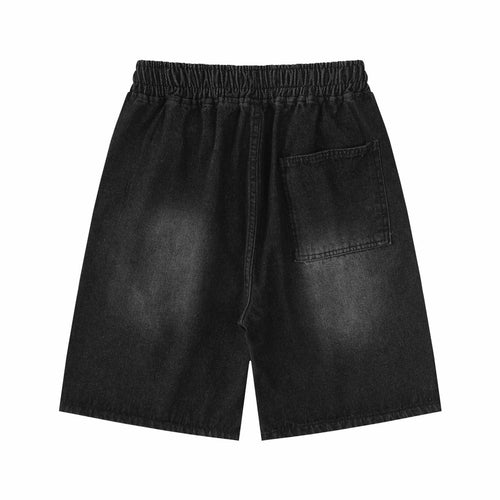 Black Infinity Shorts Jeans
