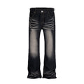 Black Line Flare Jeans