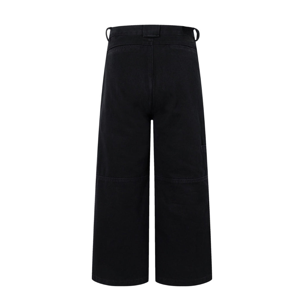 Black Rivet Baggy Jeans