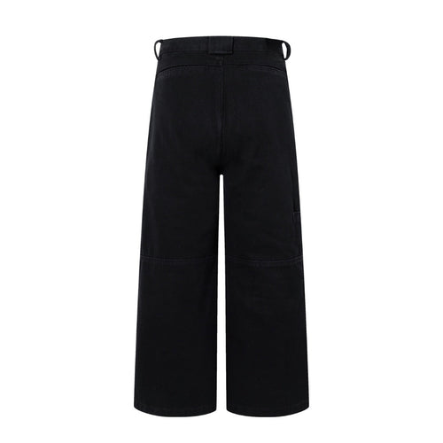 Black Rivet Baggy Jeans