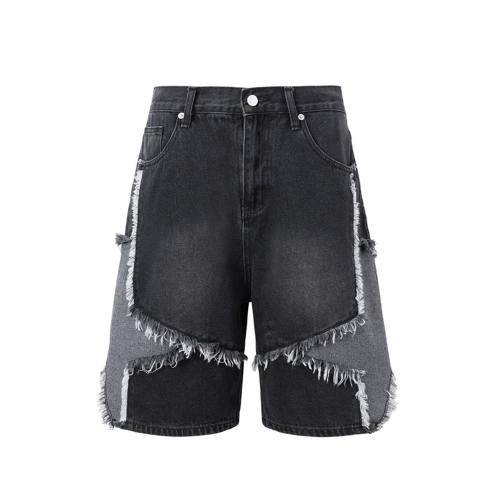 Black Texas Shorts Jeans