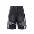 Black Texas Shorts Jeans