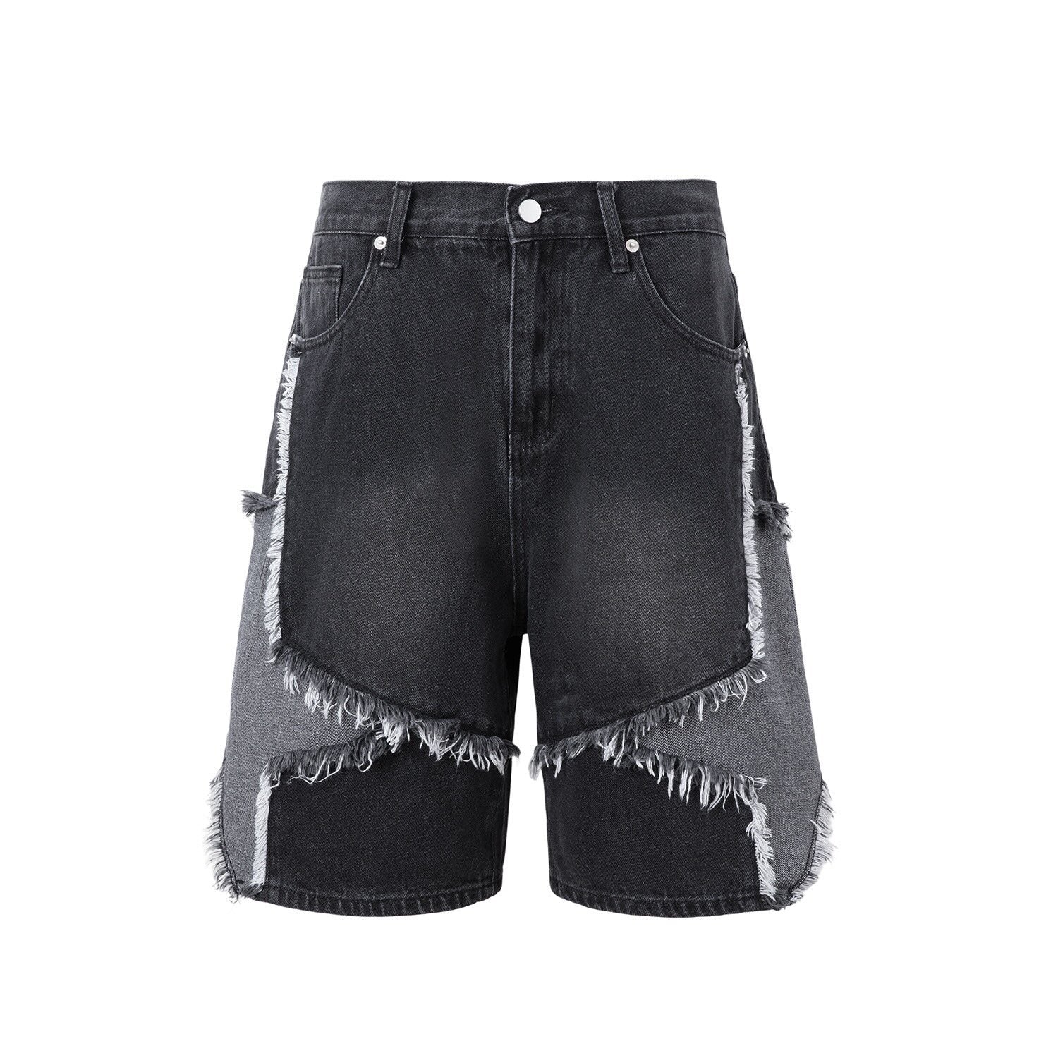Black Texas Shorts Jeans
