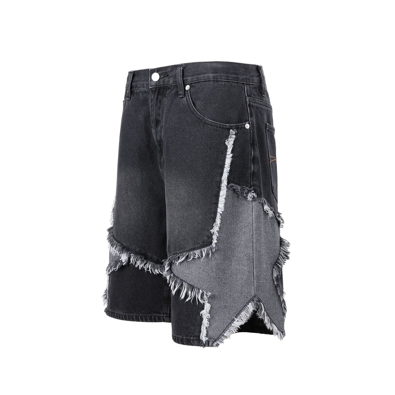Black Texas Shorts Jeans