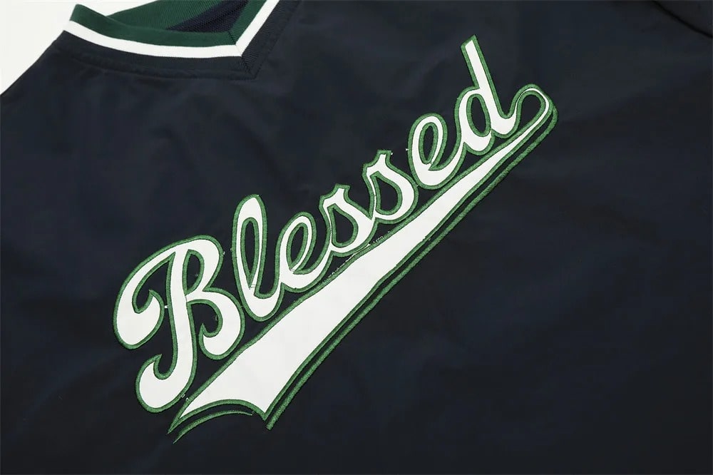 Blue Blessed Tech Hoodie