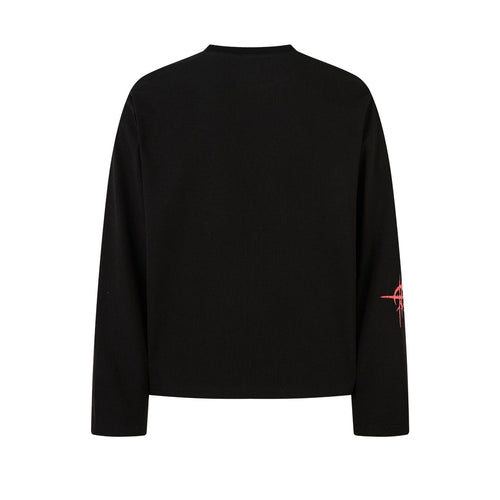 Black Crosses Long Sleeve