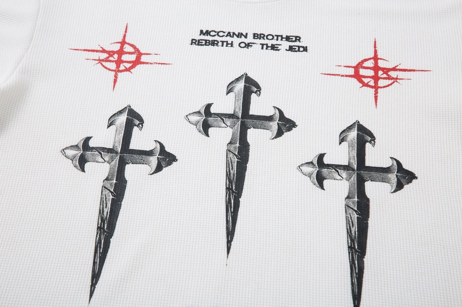 White Crosses Long Sleeve