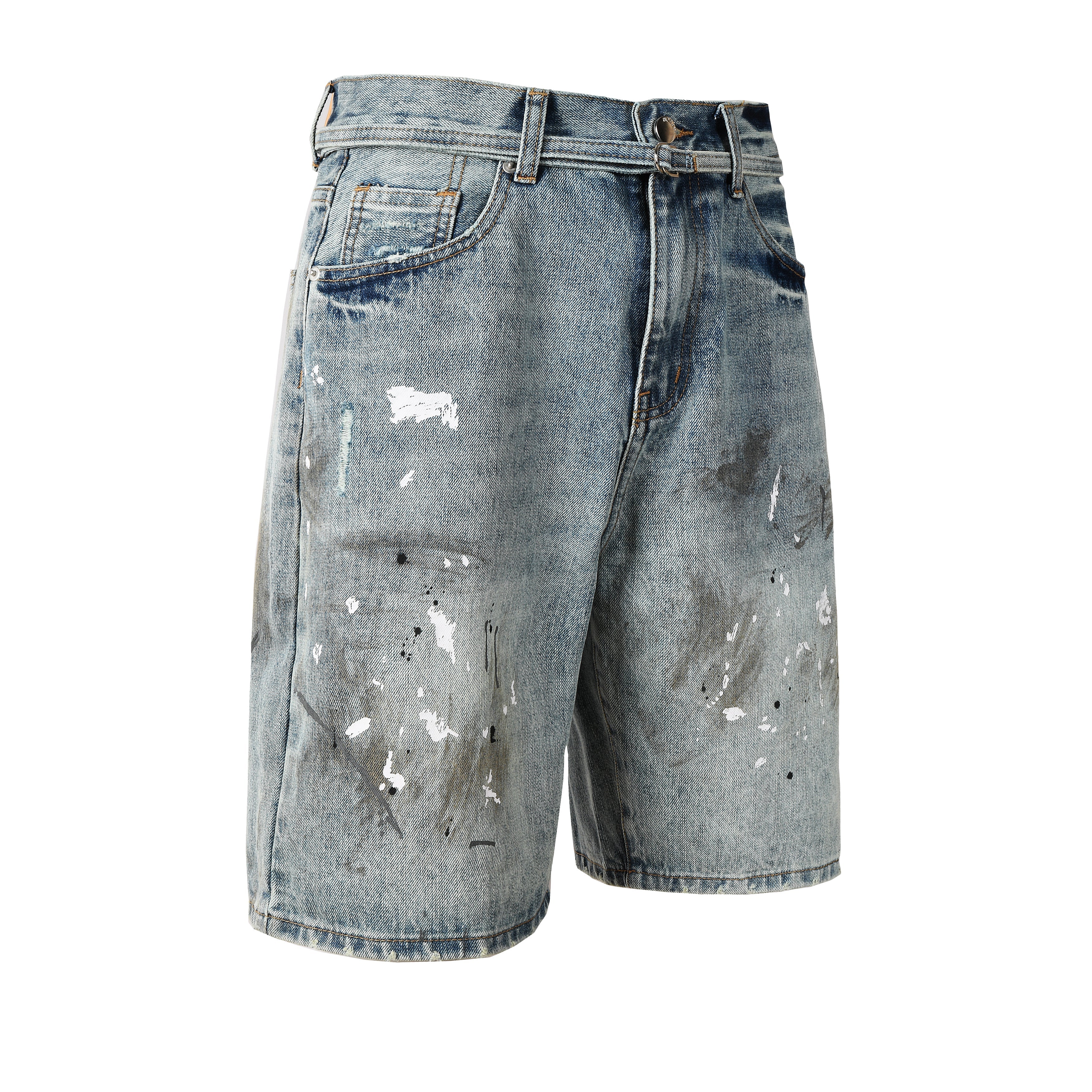 Grunge Paint Shorts