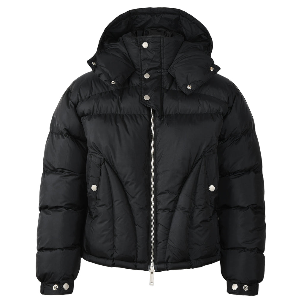 CROPPED PUFFER BLACK