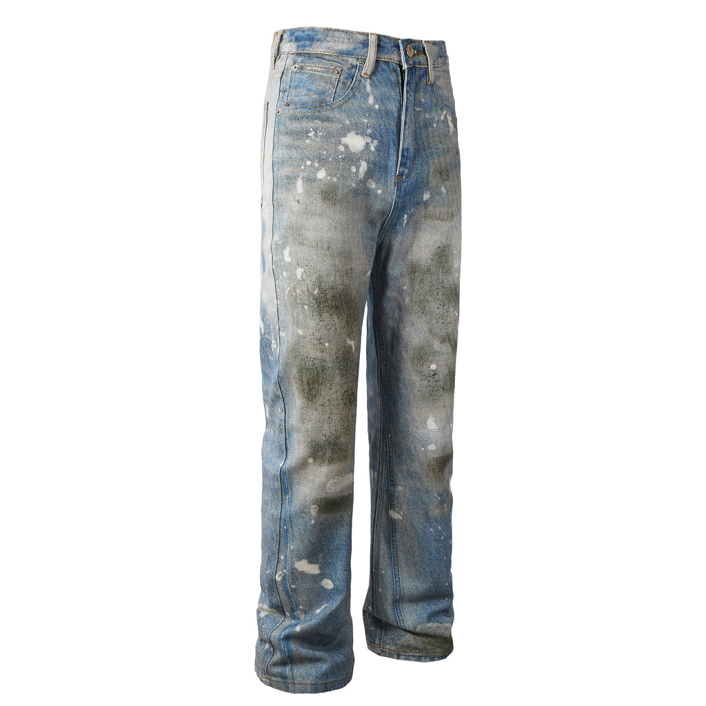 Neutral Distress Denim