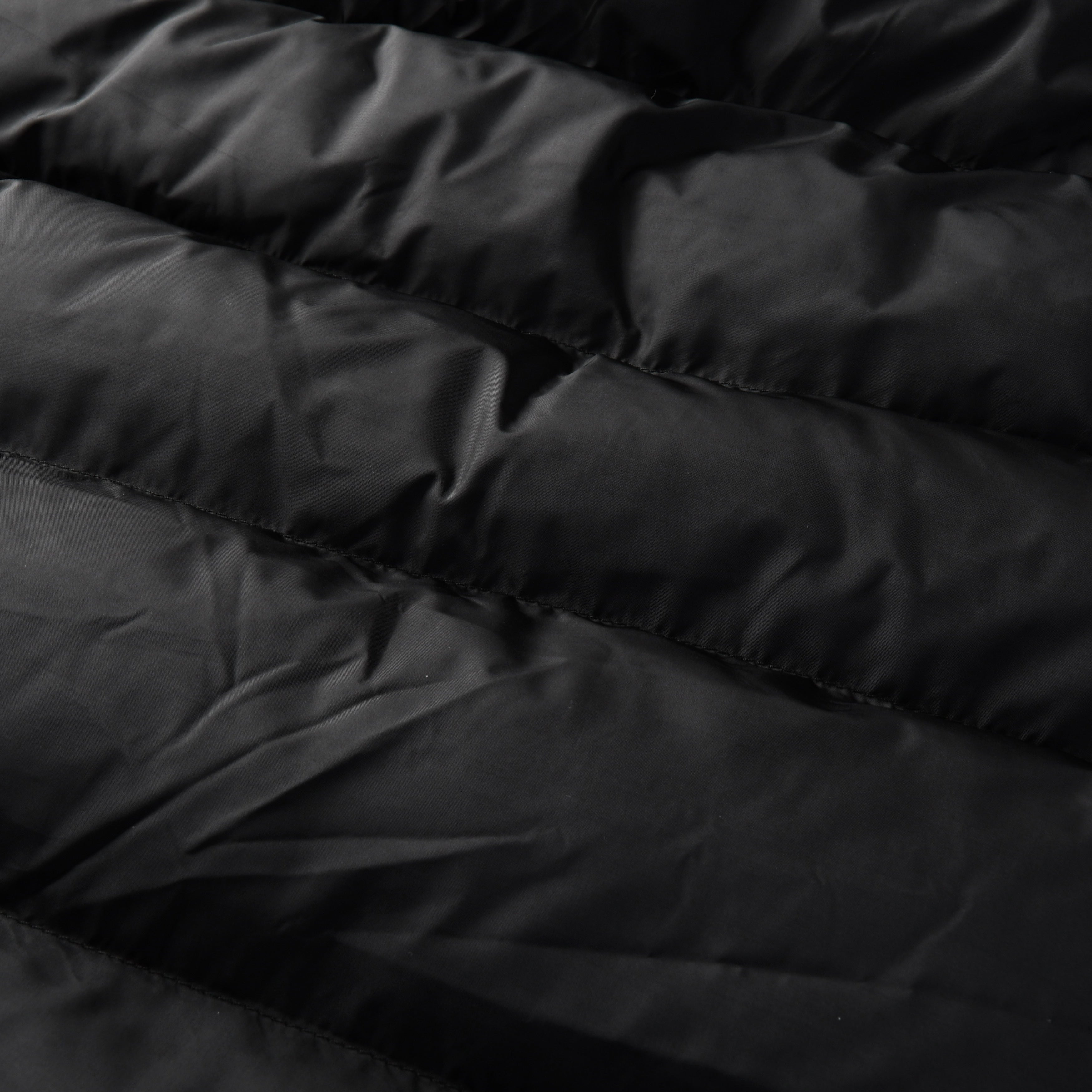 CROPPED PUFFER BLACK