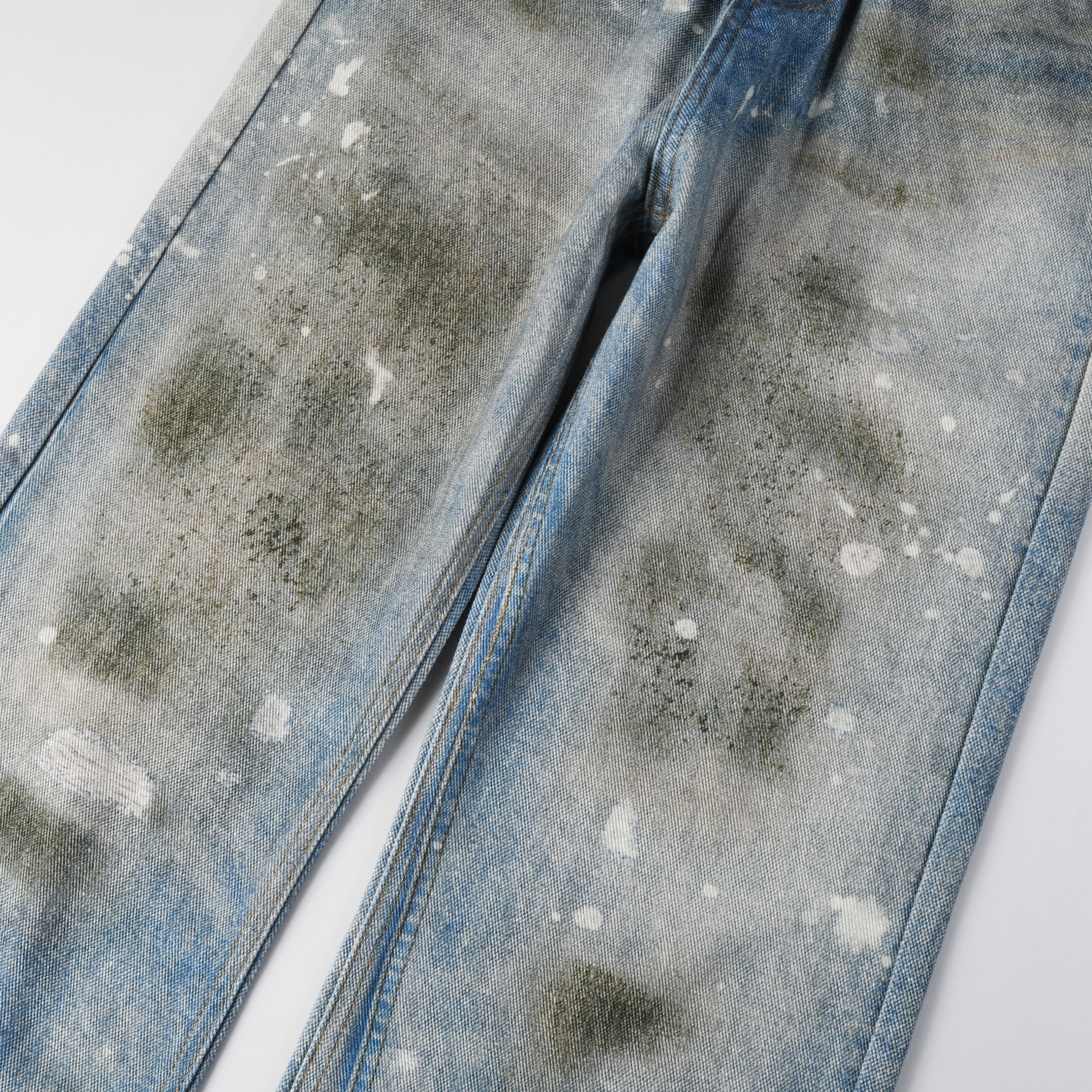 Neutral Distress Denim