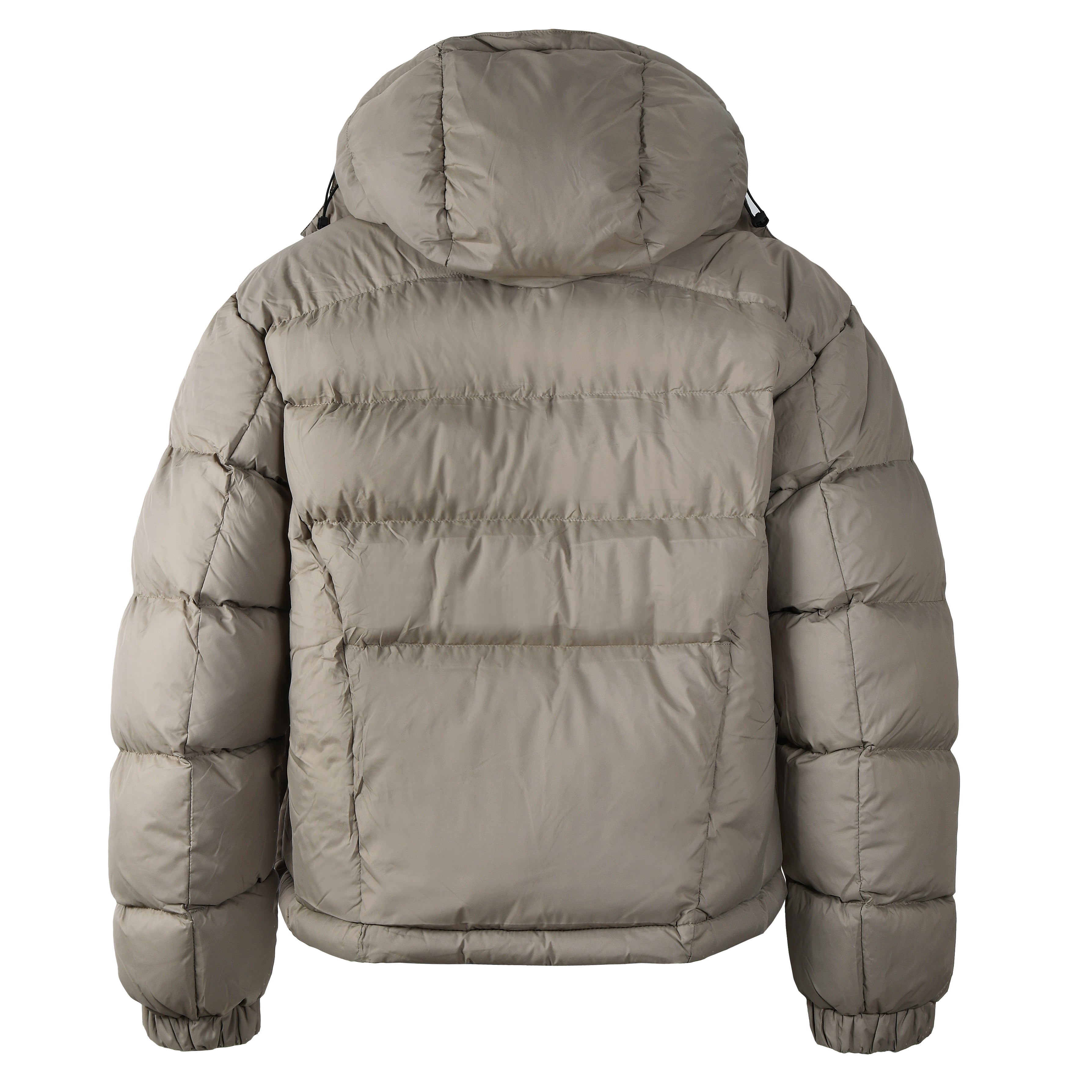 CROPPED PUFFER BEIGE