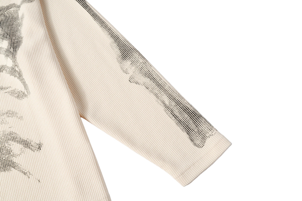 Skeleton Longsleeve - Whitesand