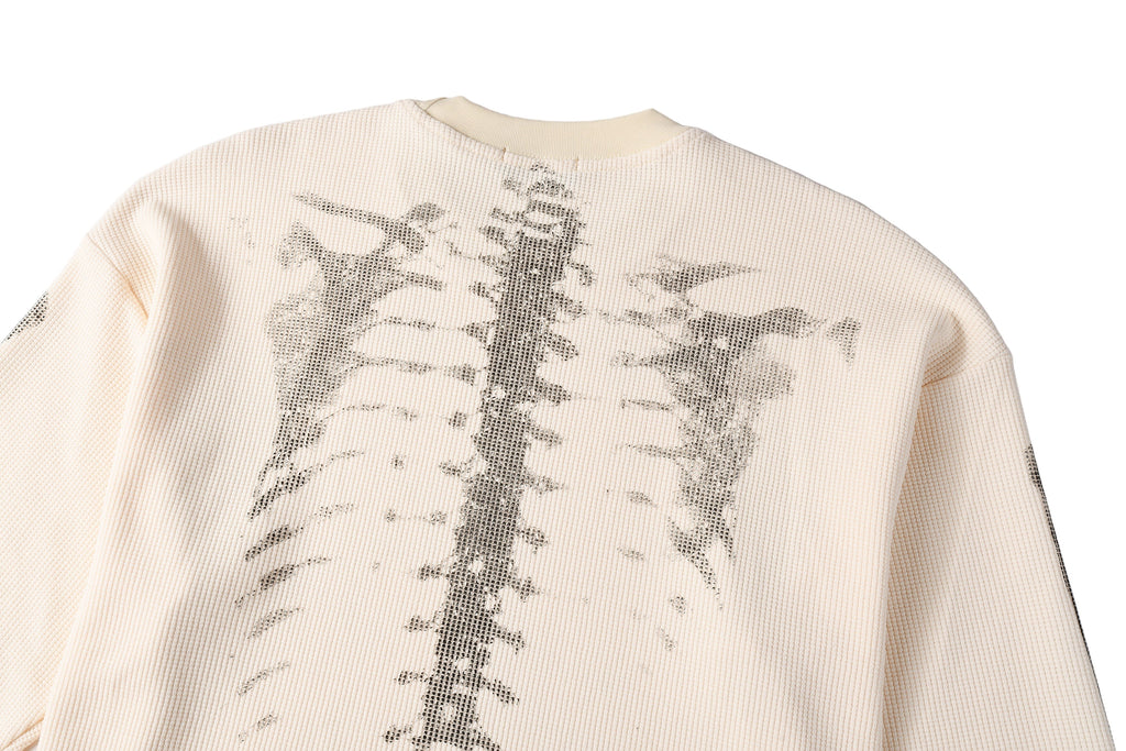Skeleton Longsleeve - Whitesand