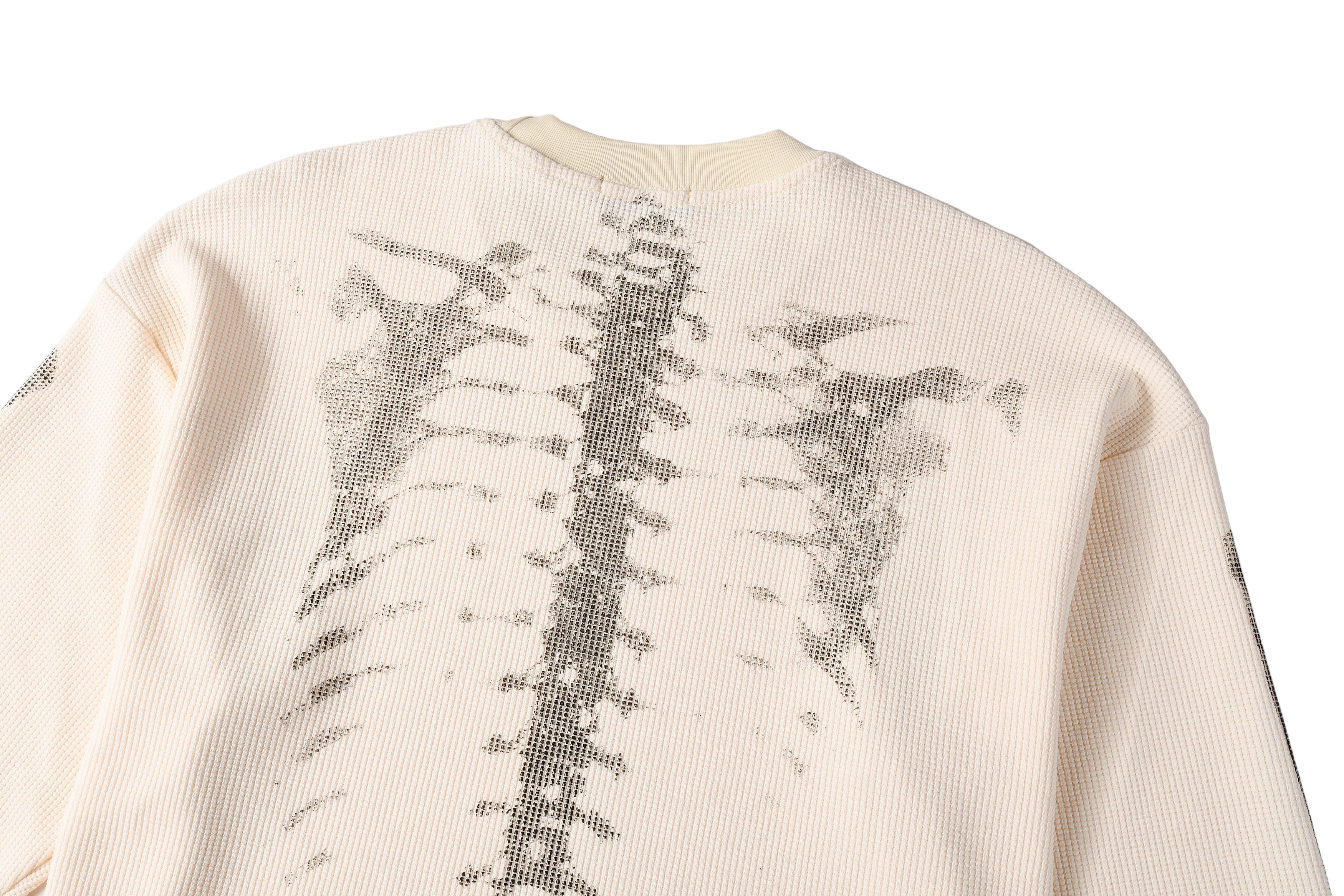 Skeleton Longsleeve - Whitesand