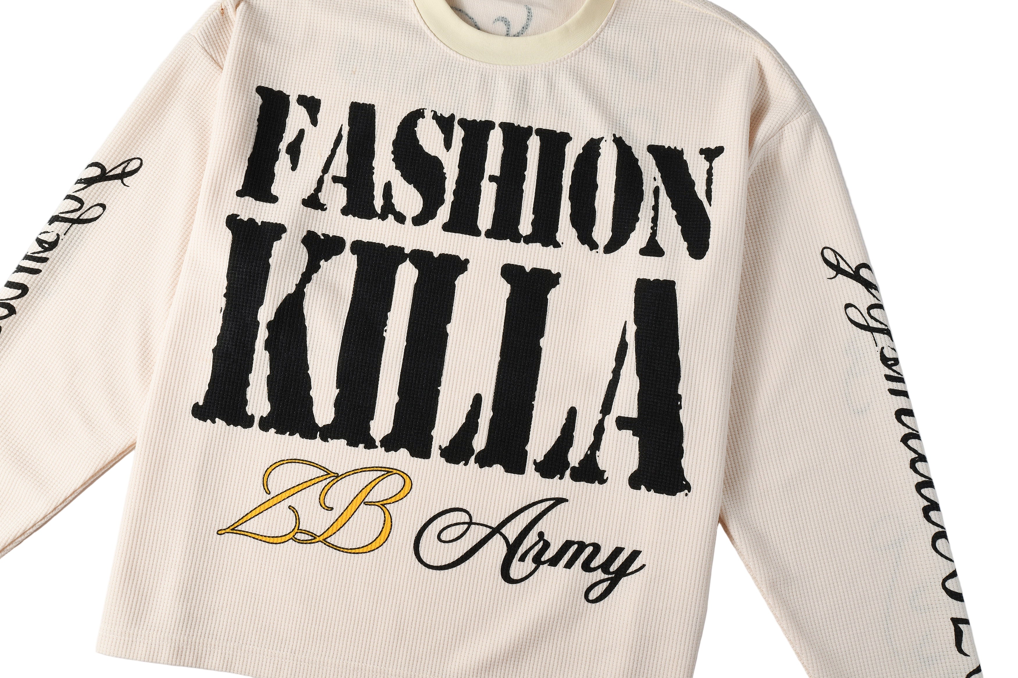 Fashion Killa Longsleeve - Whitesand