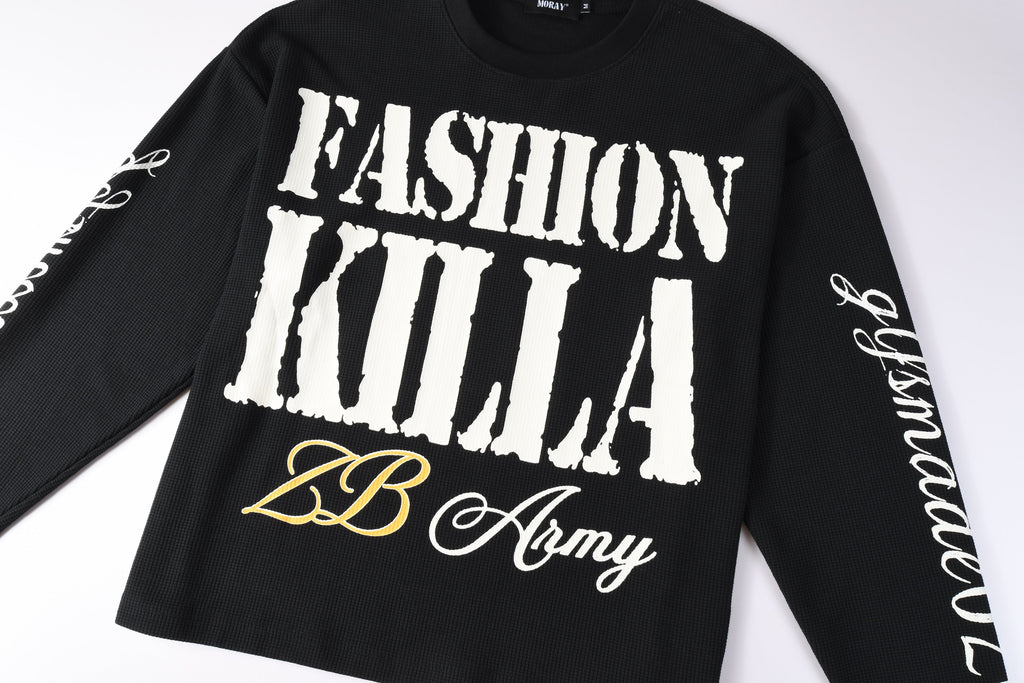 Fashion Killa Longsleeve – Black