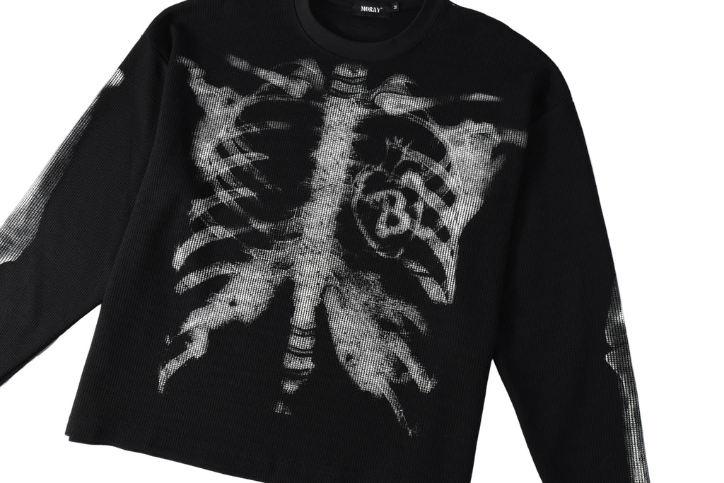 Skeleton Longsleeve - Black