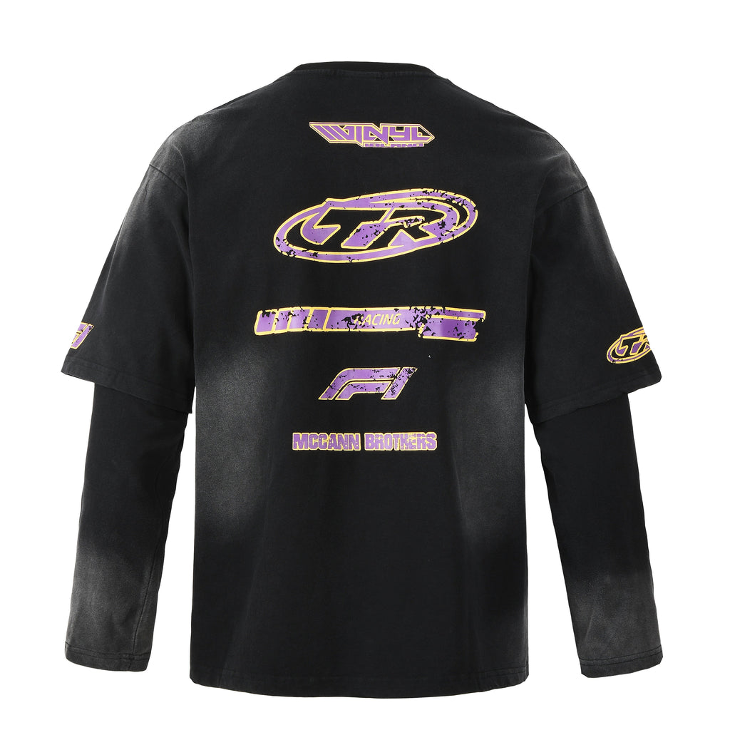 F1 LONGSLEEVE - BLACK