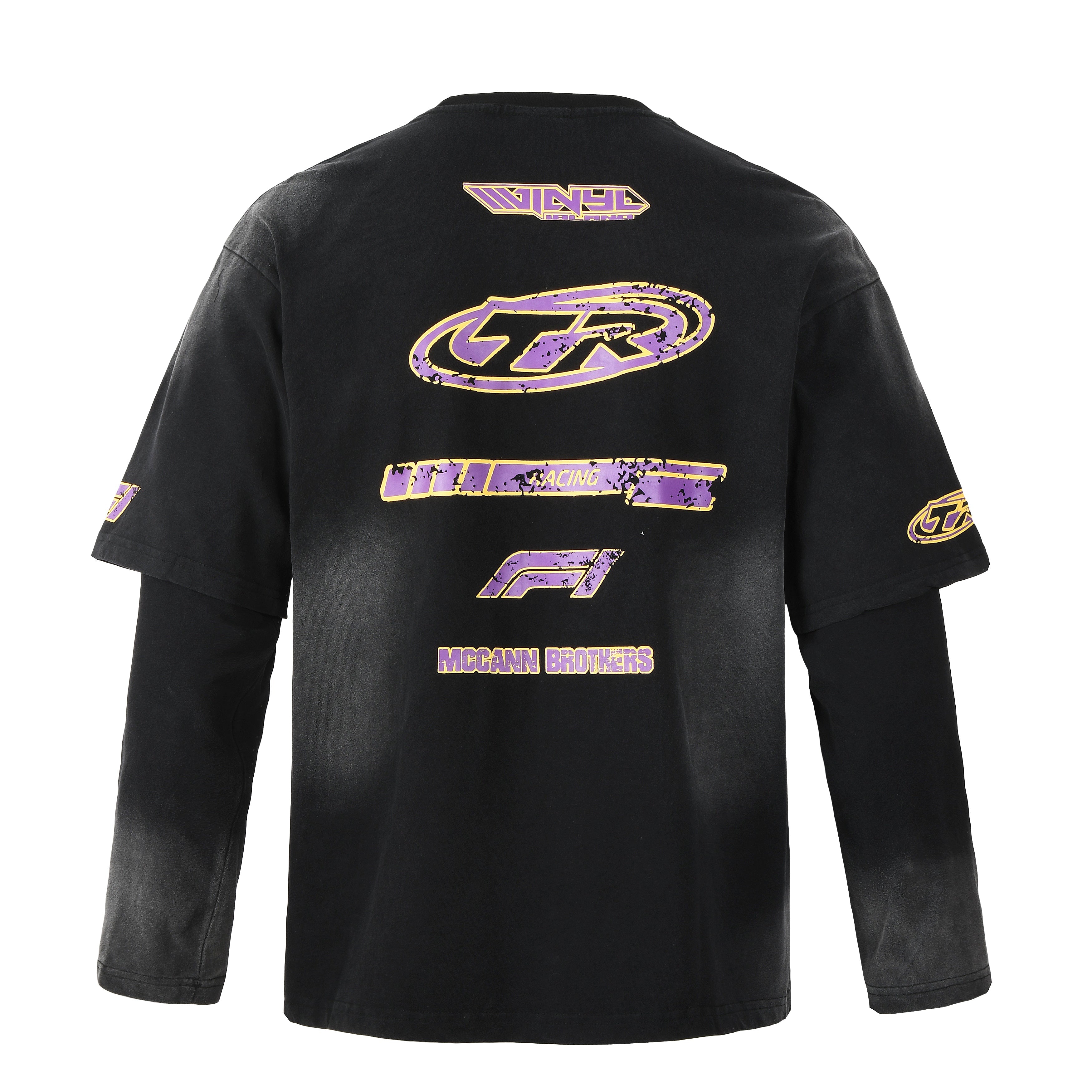 F1 LONGSLEEVE - BLACK