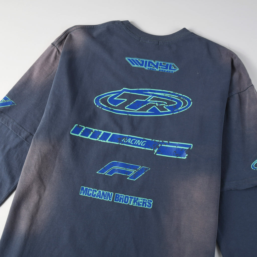 F1 LONGSLEEVE - NAVY BLEU