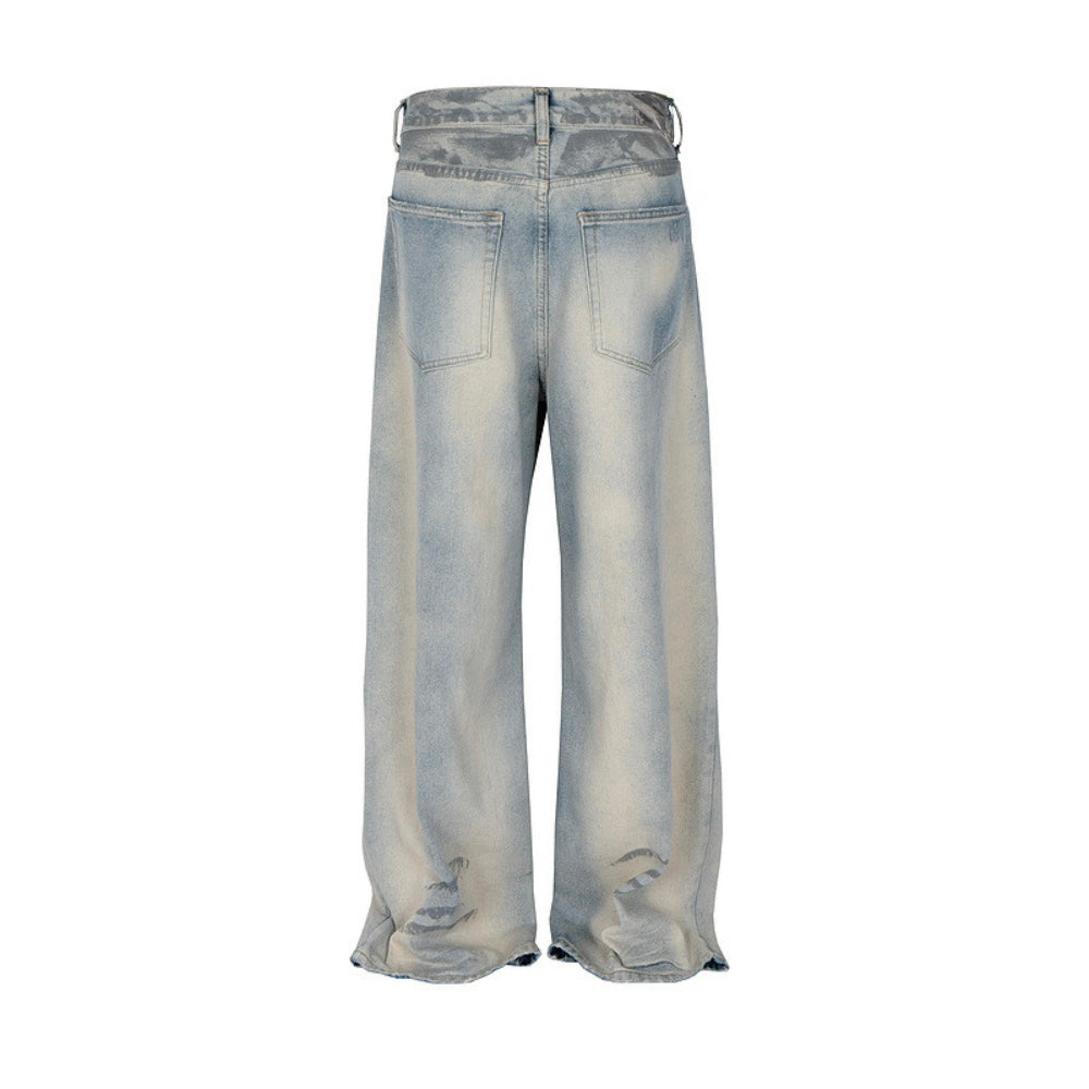 Destroyed Baggy Jeans