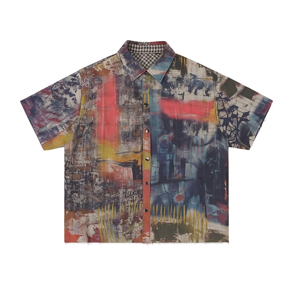 Double Face Boxy Fit Shirt