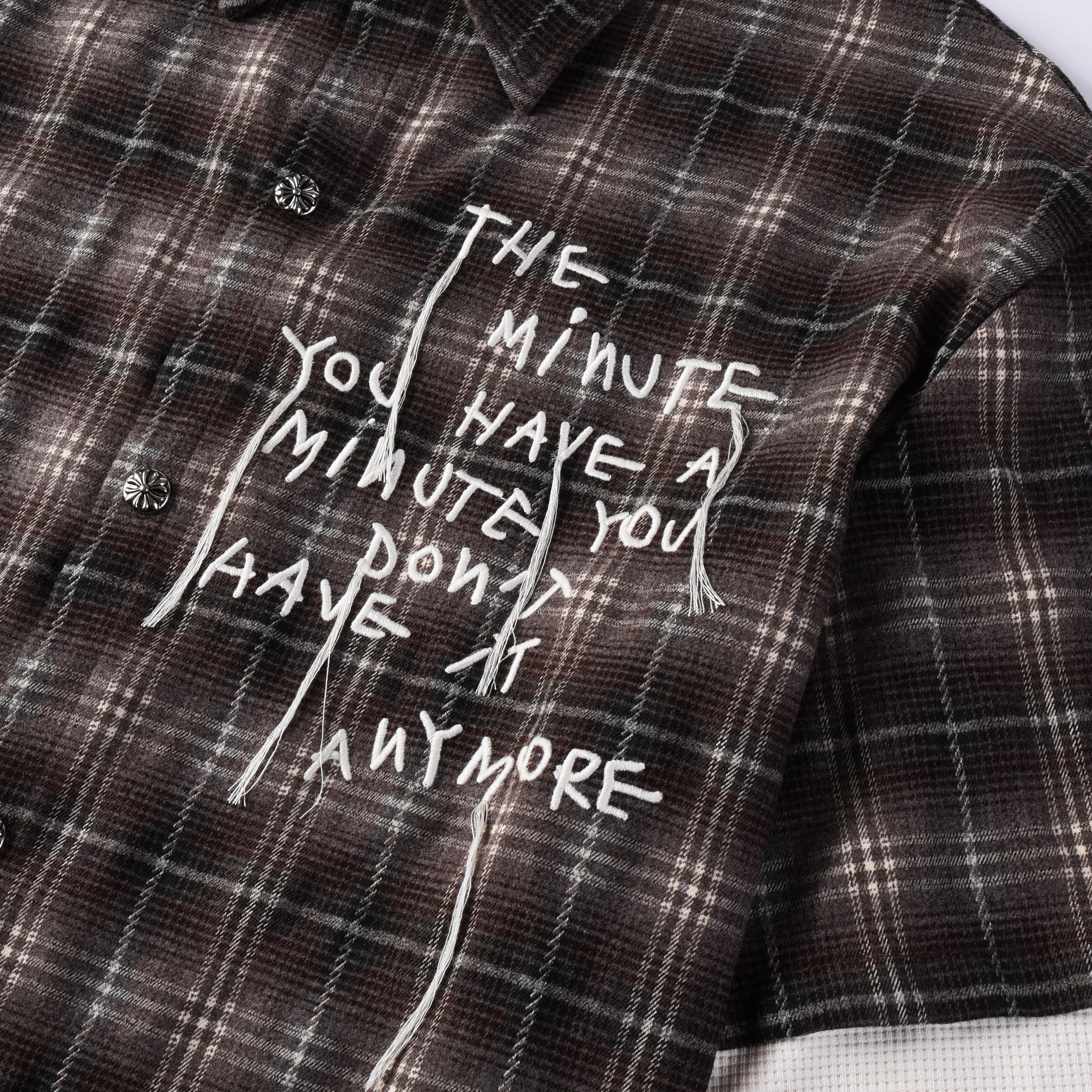 Time Is Gone Plaid Shirt