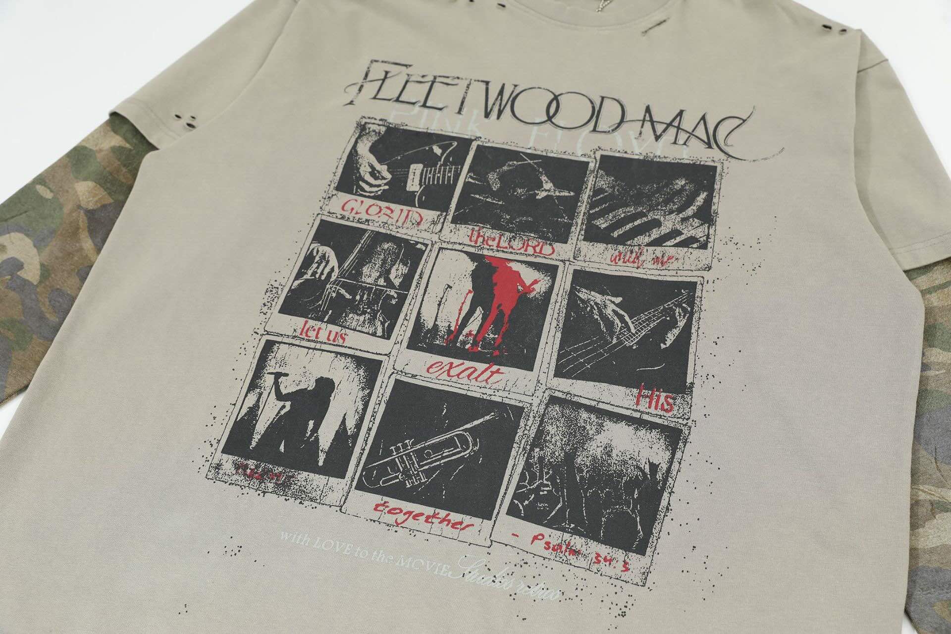 Fear Camo Long Sleeve