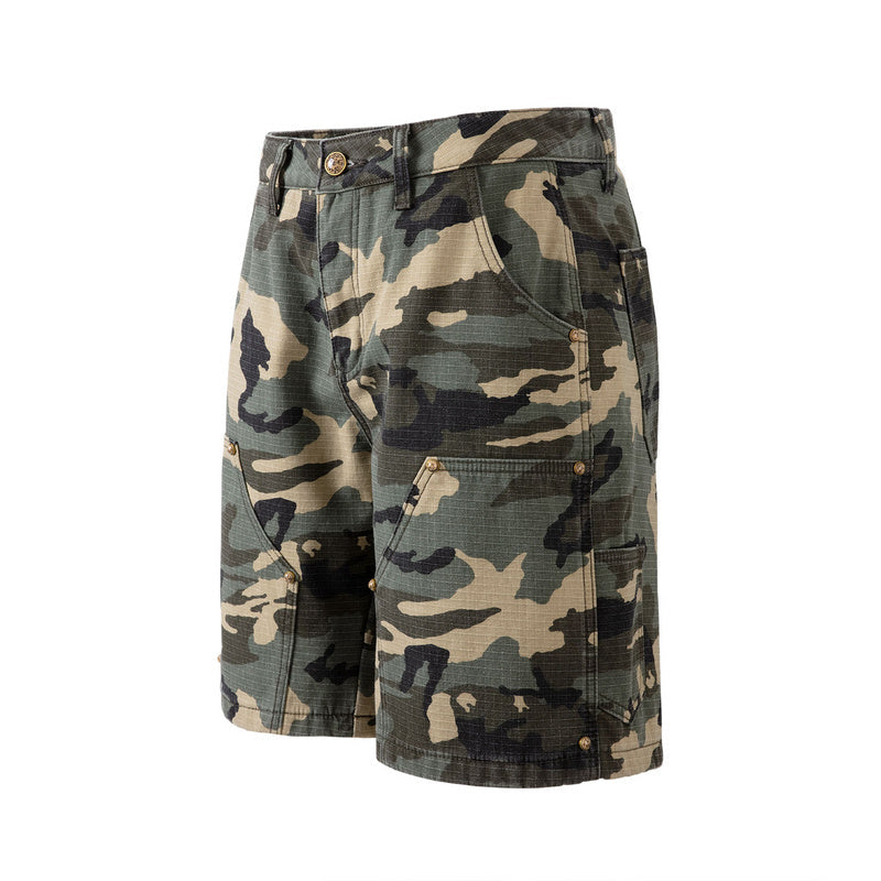 Camo Pearl Shorts Jeans