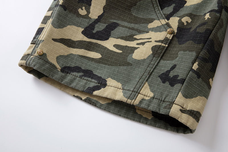 Camo Pearl Shorts Jeans