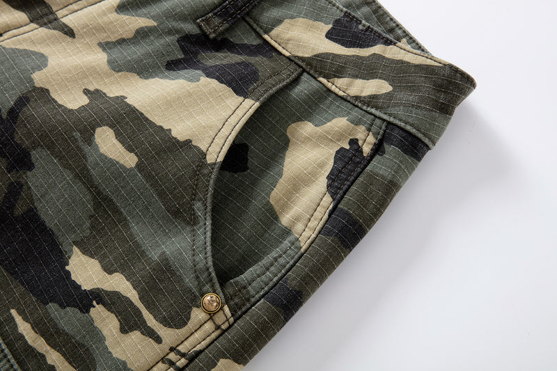 Camo Pearl Shorts Jeans