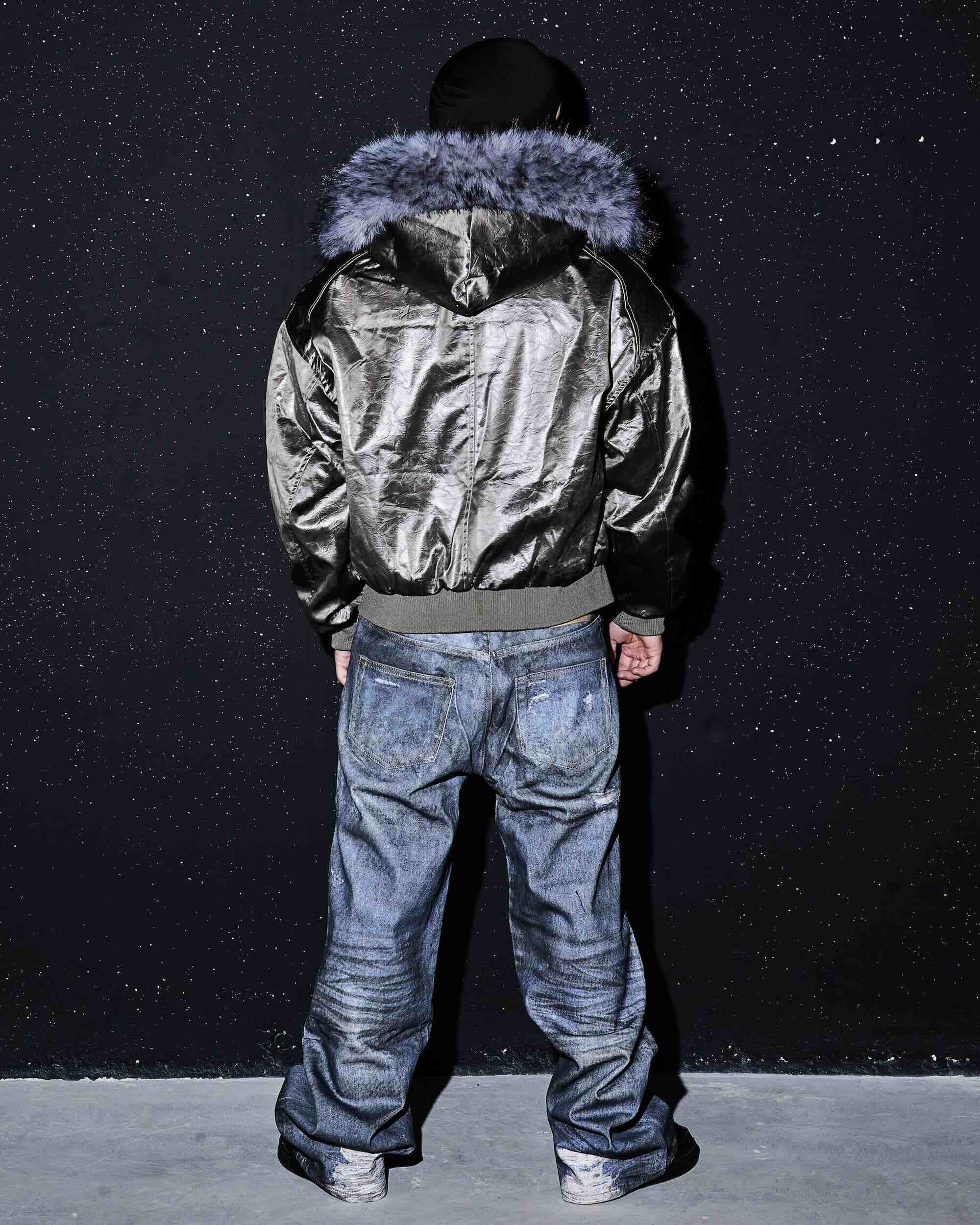 Illusion Ripped Baggy Jeans