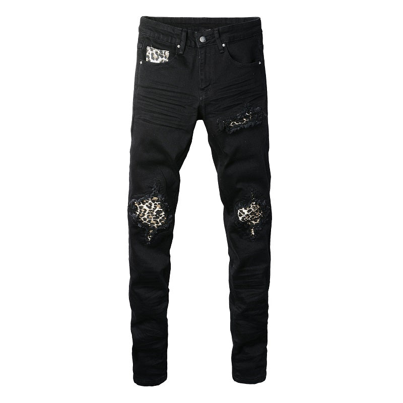 Jaguar Patch Jeans