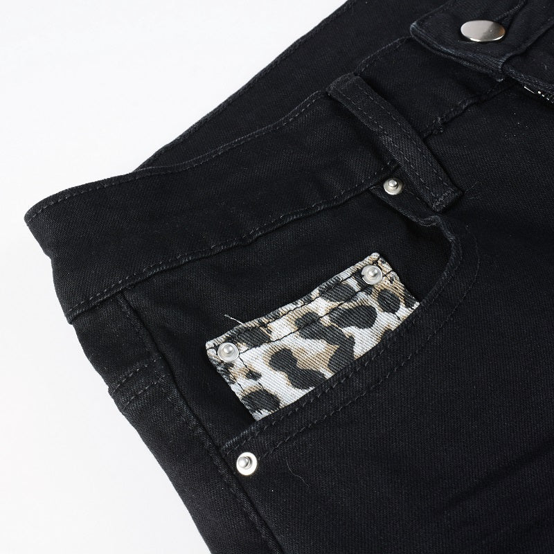 Jaguar Patch Jeans