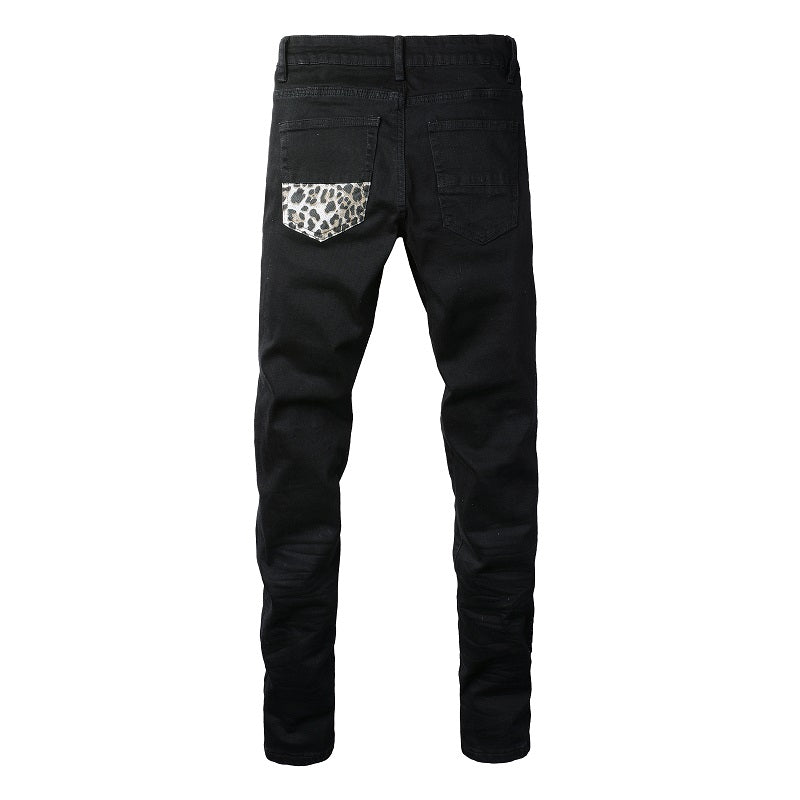 Jaguar Patch Jeans