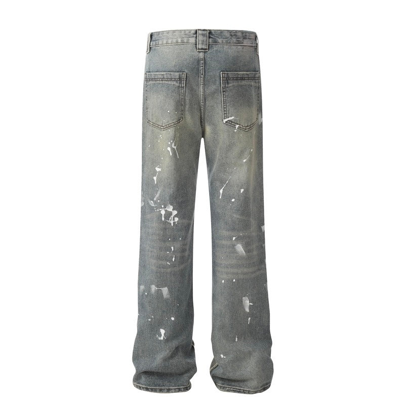 Painted Flare Jeans
