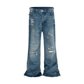 Street Patch Flare Jeans