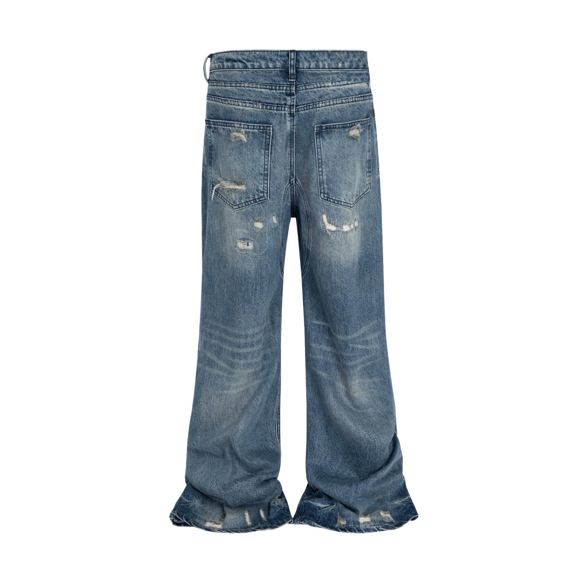 Street Patch Flare Jeans