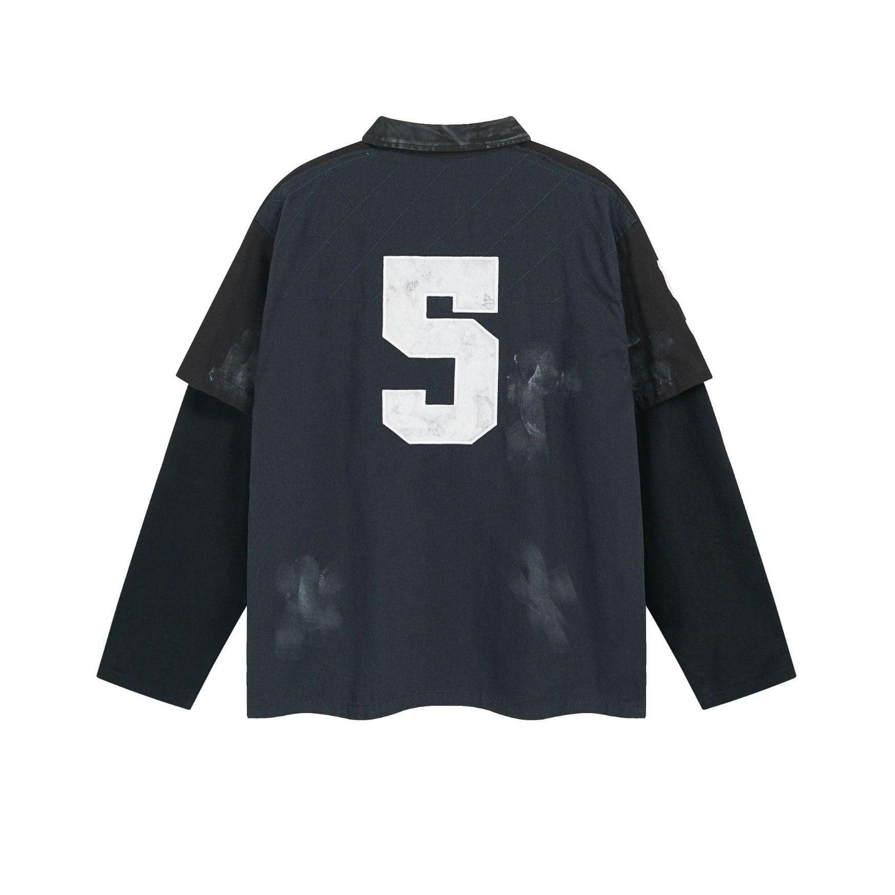 Black&Blue Polo Long Sleeve