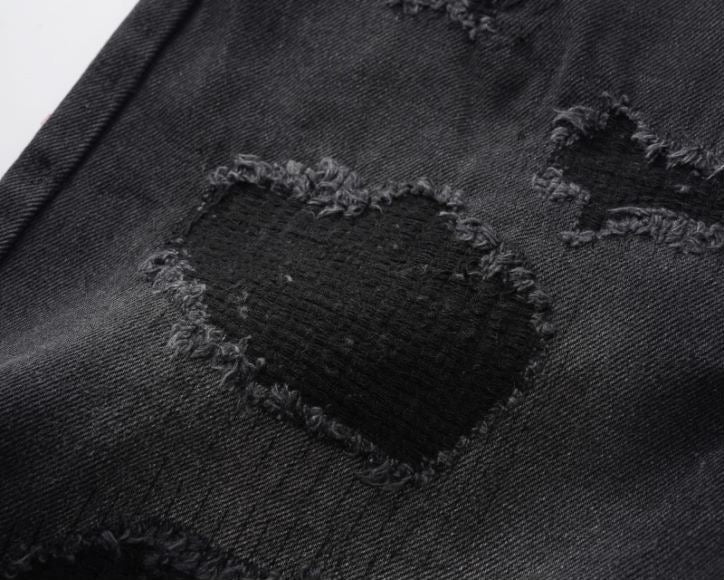 Black Rocket Shorts Jeans