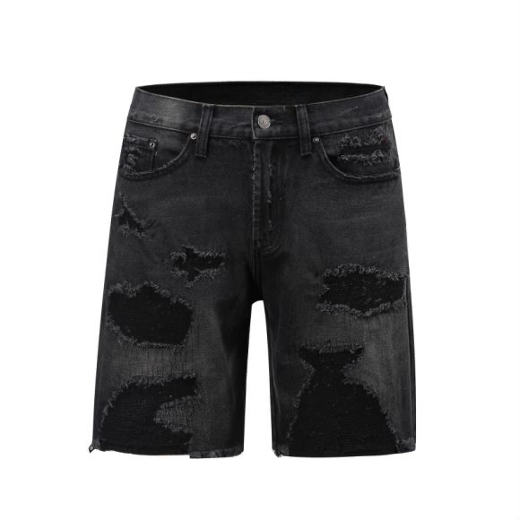 Black Rocket Shorts Jeans