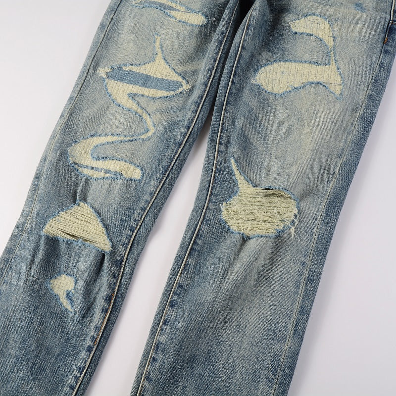 Tear Patch Jeans