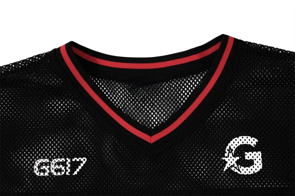 Black Hard Jersey